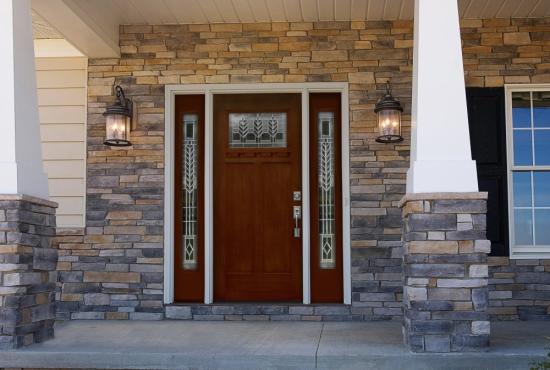 Light commercial entry way doors from ProVia installed by Hodges in Northern Virginia
