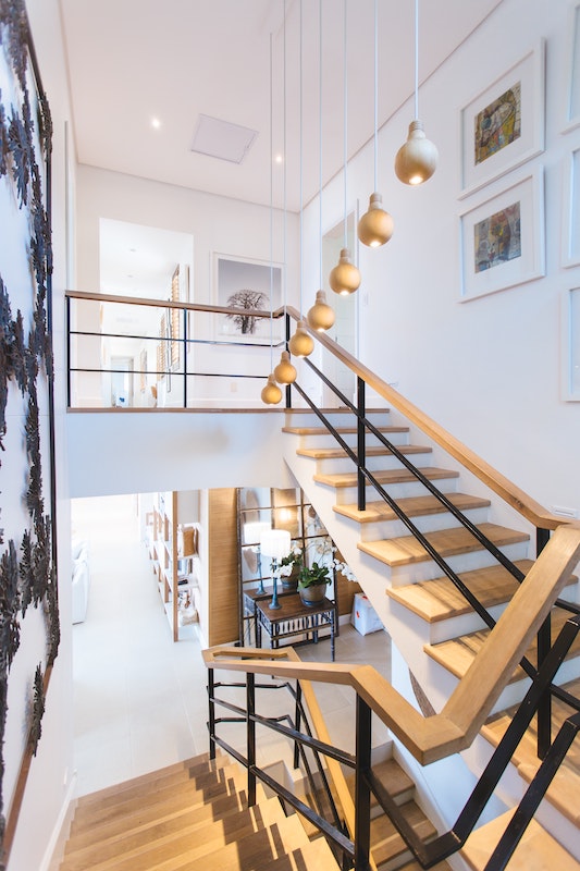 open concept stairwell