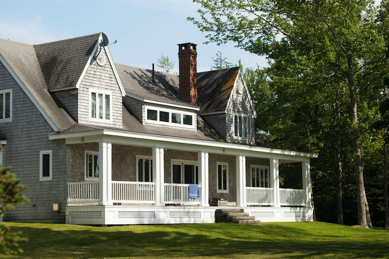 suburban home updated windows and doors